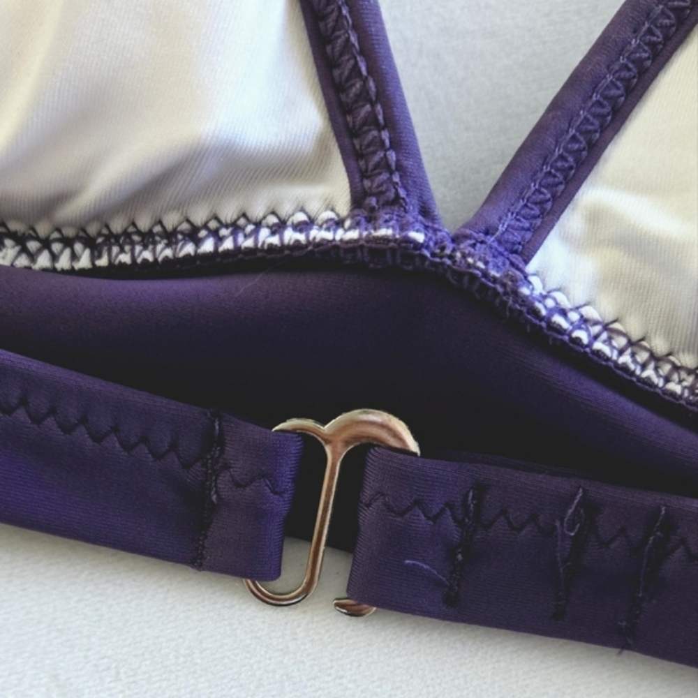 🏷️Siyaqi Ruffle Bikini Purple Size Small - Picture 4 of 10